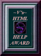 V's HTML Help Award